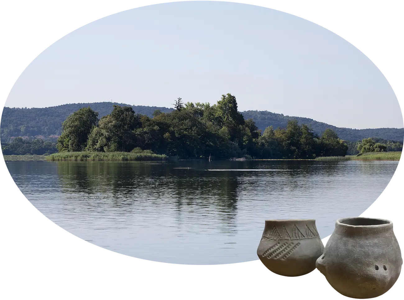L'Isolino Virginia sul Lago di Varese e i reperti del Museo Ponti